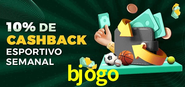 10% de bônus de cashback na bjogo
