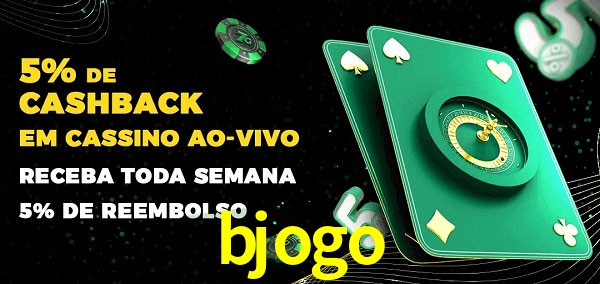 Promoções do cassino ao Vivo bjogo